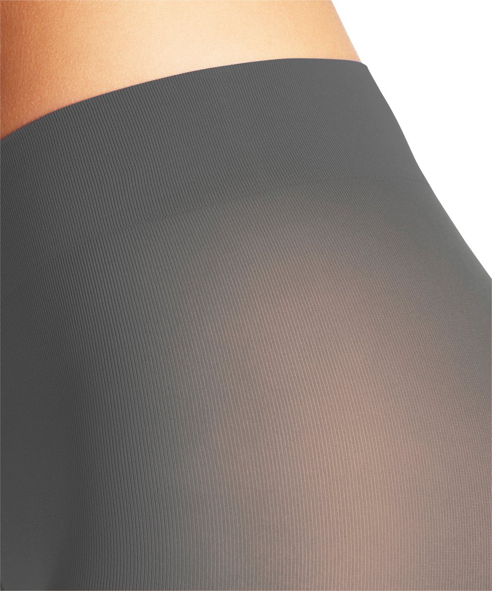 FALKE Pure Matt eenkleurig materiaal ondoorzichtig 50 DEN panty dames grijs - maat L