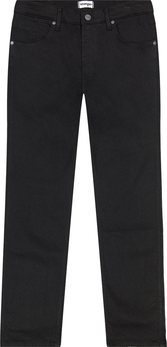 Wrangler Greensboro Heren Regular-fit Jeans Deep Ink Zwart