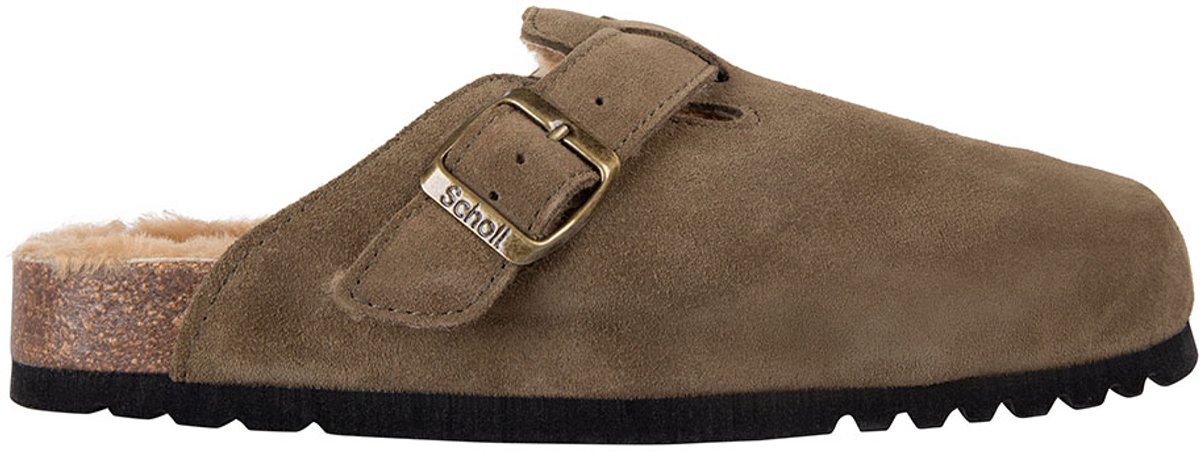 Scholl Olivier Kaki Slipper Wol