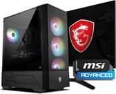 Bol.com MSI RTX 3050 AMD Game PC - GeForce RTX 3050 6GB - AMD Ryzen 5 5500 - 16GB DDR4 - 500GB SSD - Win 11 Home aanbieding