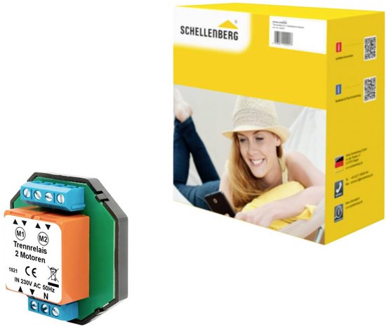 Relais Schellenberg 24201 compatible avec Schellenberg Standard et Plus