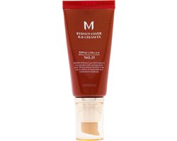 Missha Perfect Cover BB Cream SPF 42 PA+++ | NO.21 - Light Beige | BB cream 50ml - NO.21 Light Beige