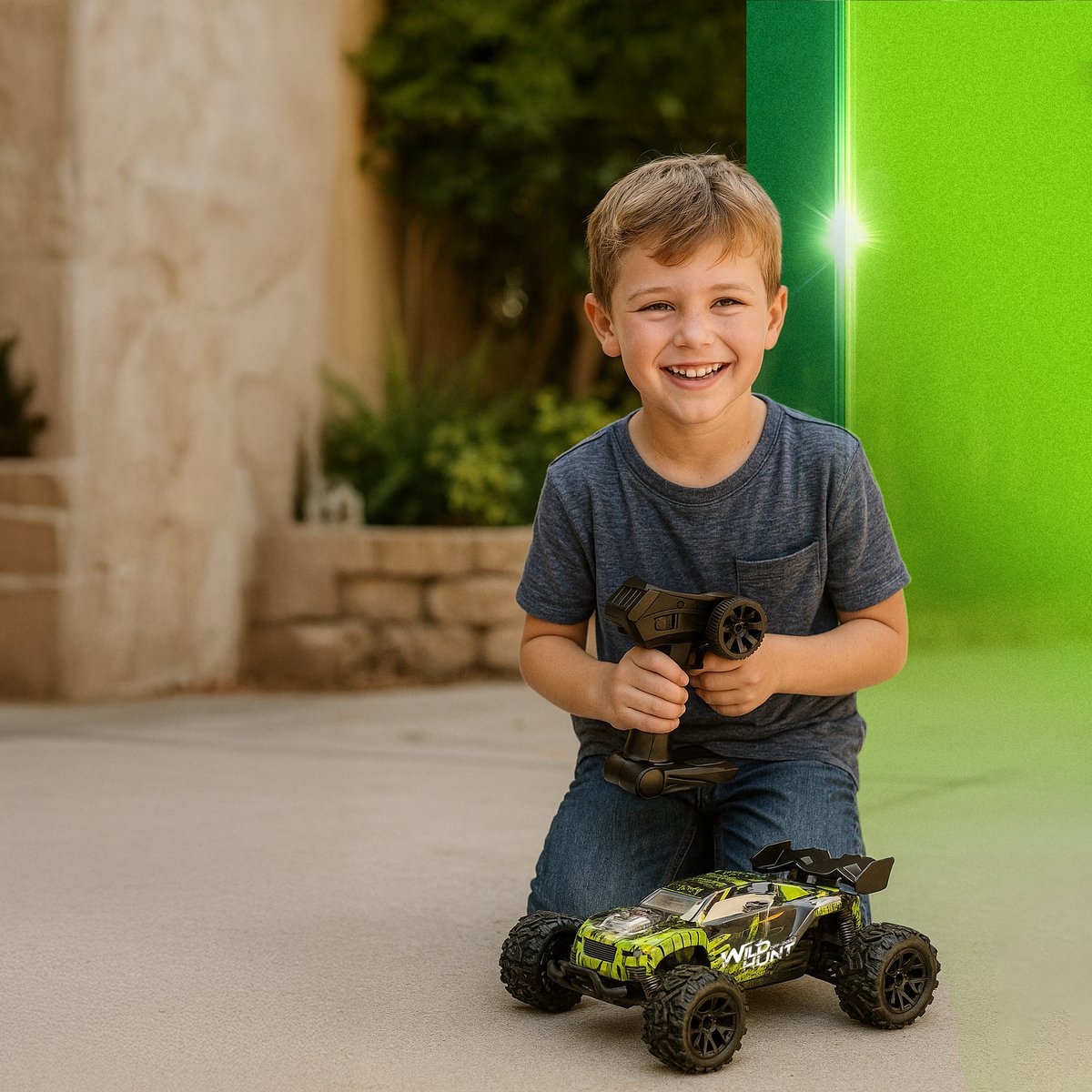 Synergyx® Bestuurbare Auto - RC Afstandsbestuurbare Raceauto met 2 Accu's - Speelgoed voor Jongens & Meisjes - voor Binnen & Buiten - Radiografisch Afstandbestuurbaar - Auto Bestuurbaar - Volwassenen & Kinderen — afbeelding 11