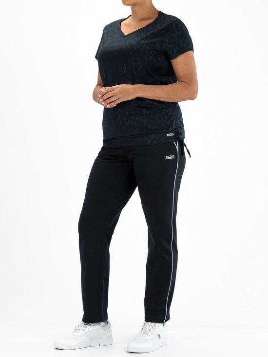 Foto: Sjeng sports irini plus tee tennis t shirt korte mouw dames blauw