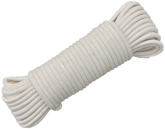Sterk Macramé Katoenen Koord 10 mm voor Planten en Creatief Handwerk