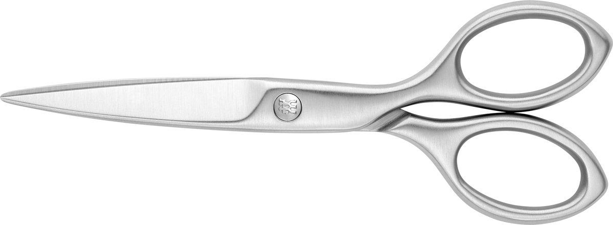 Huishoudschaar 16 cm - Roestvrijstalen Keukenschaar in Tijdloos Design - Matzilver