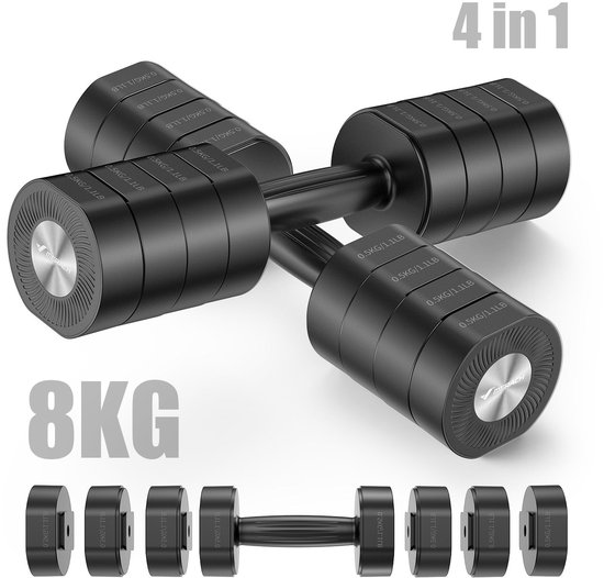 Aerobic Trainingsstepper met 5 instelbare stappenniveaus (10/15/20/25