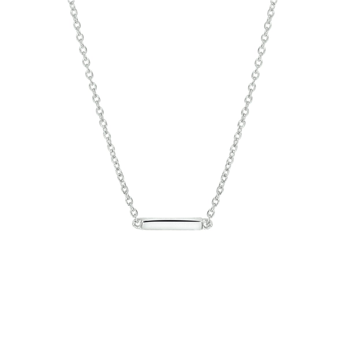 Glams ketting balkje 1,2 mm 41 + 4 cm - Zilver