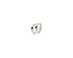 Top 10 Oorbellen 2026: Glams Klapoorringen Vlak 10 mm - Zilver