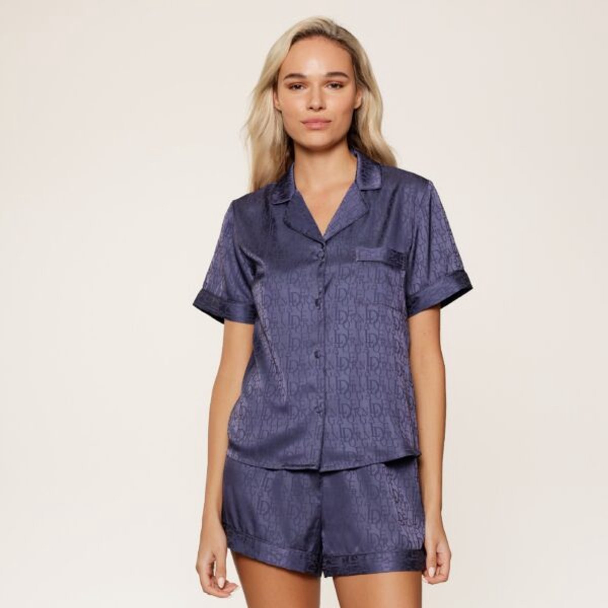 LingaDore Shortama set Dark denim