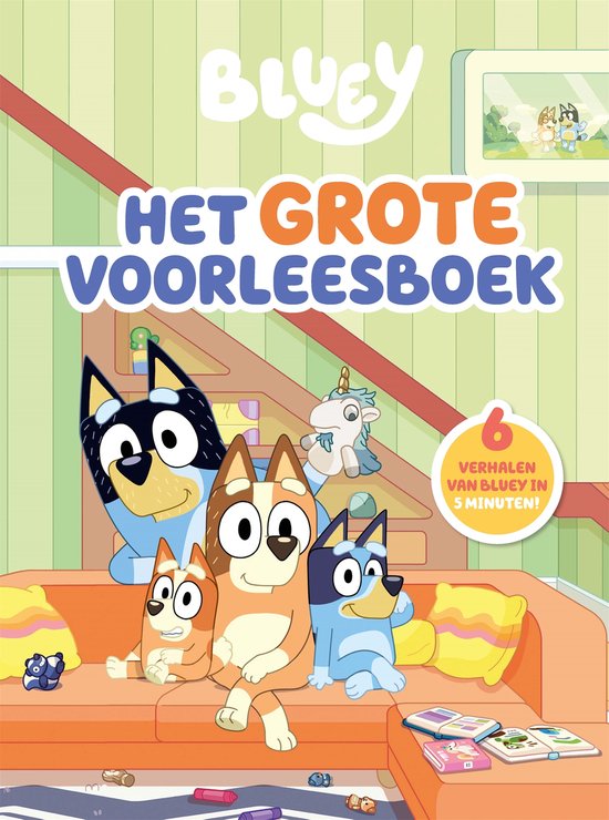 Bluey - Het grote voorleesboek - cover