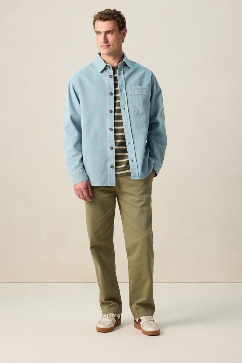 Sissy-Boy - Blauw twill jack