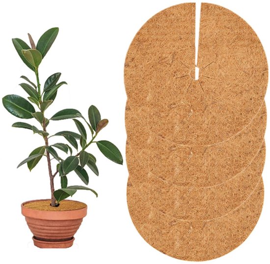 Umwelt freundliche Kokos-Mulch matte für Pflanzen Natürliche Kokos faser scheibe