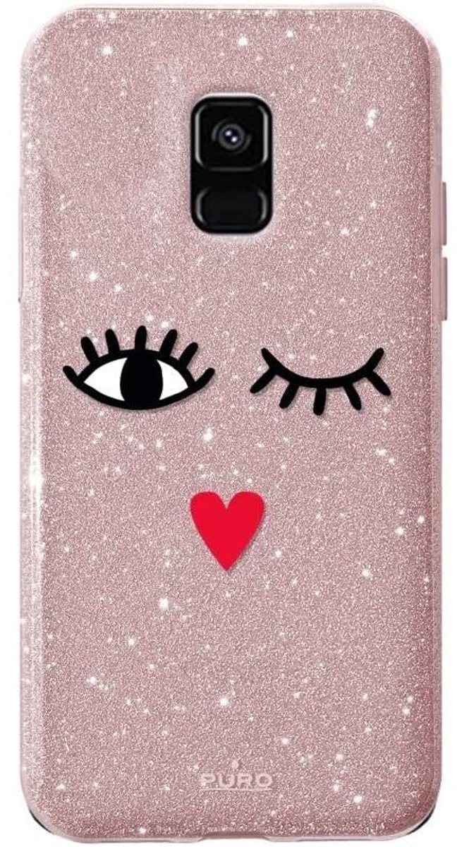 Hoesje EYES Rose voor Samsung A8 2018