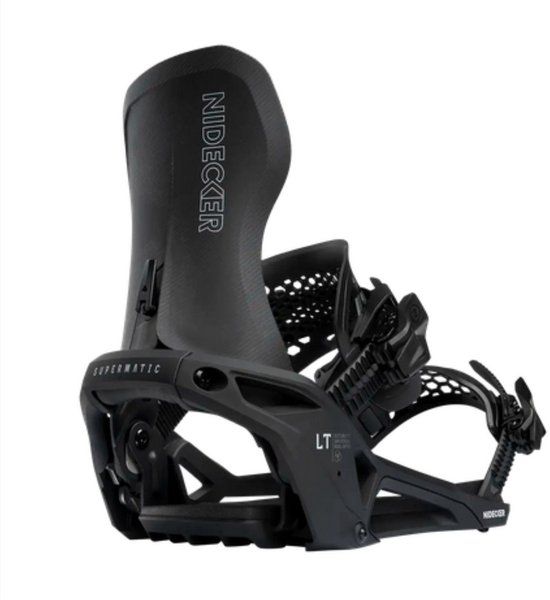 Nidecker LT Supermatic Snowboardbindingen Zwart L