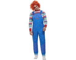 Smiffys Kostuum -L- Chucky Blauw