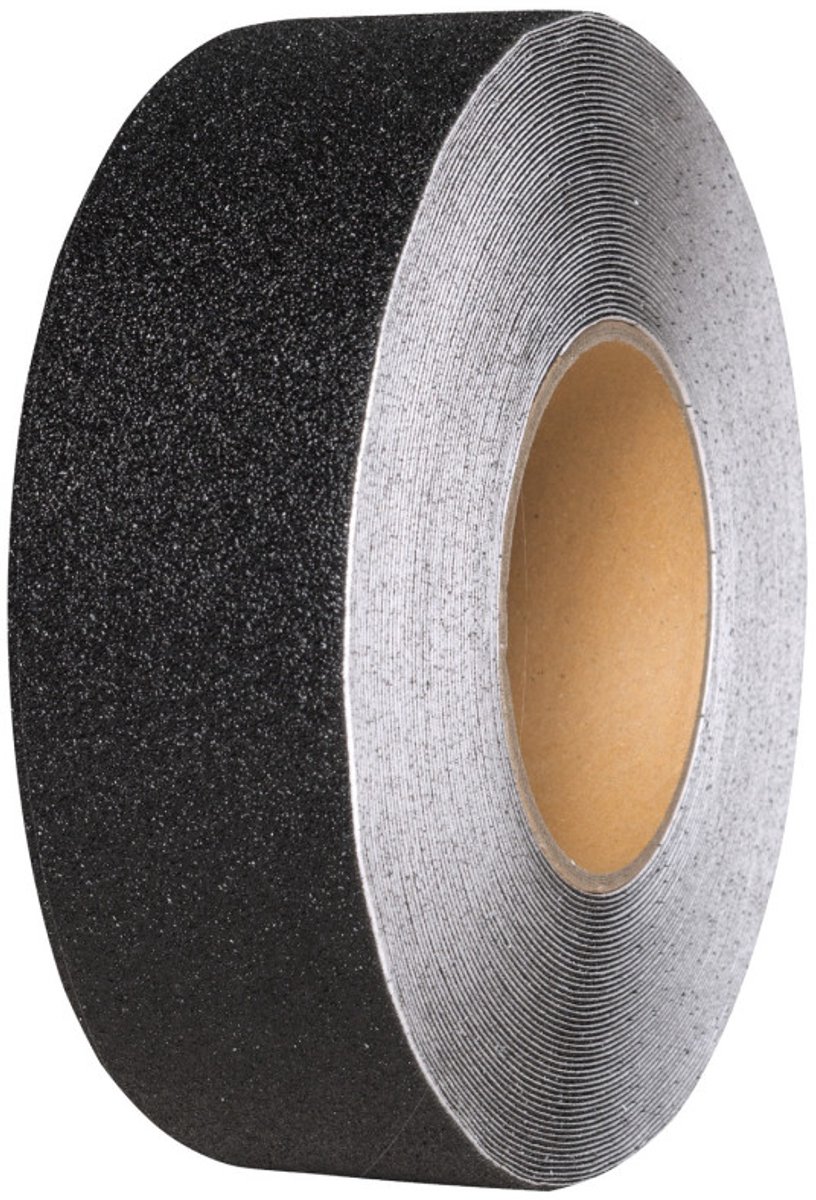 PROline antislipbekleding - op rol - zelfklevend - zwart breedte 50 mm