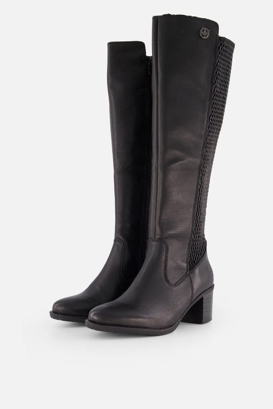 Rieker Hoge laarzen Stretch zwart Leer Dames Maat 42 bol