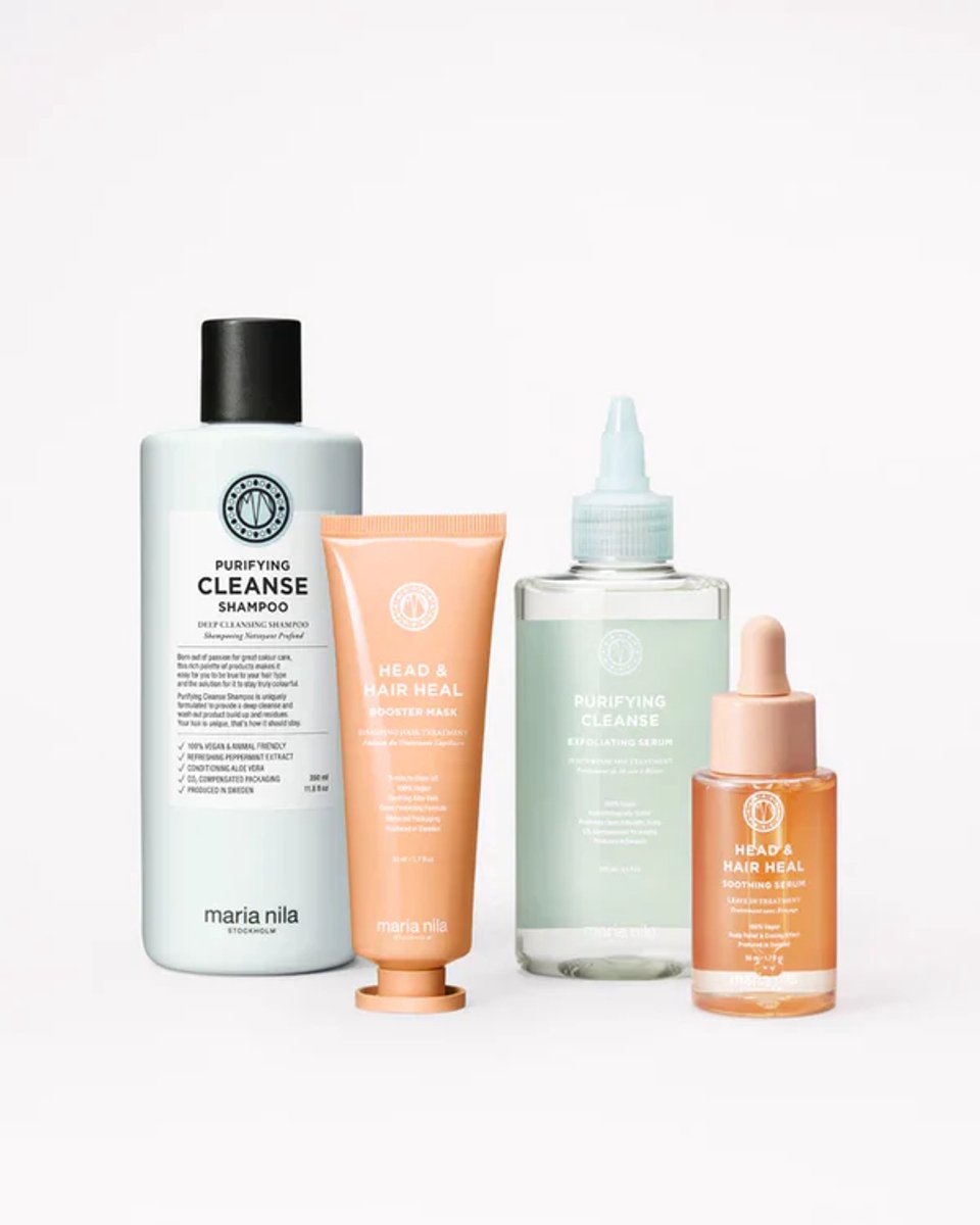 Maria Nila Deep Exfoliating Cleanse Set (hoofdhuid en haar reset)
