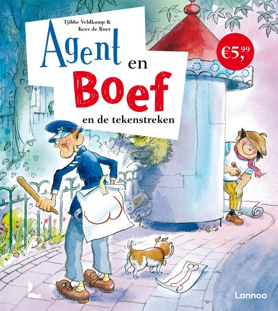 Agent en Boef en de tekenstreken - cover
