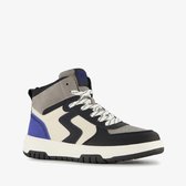 Blue Box hoge jongens sneakers zwart grijs - Maat 35
