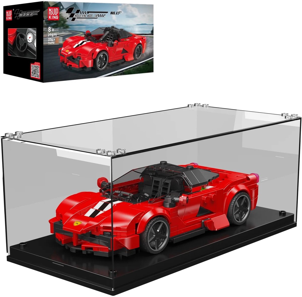 Mould K. Rennwagen Ferrari, 374 Teile.