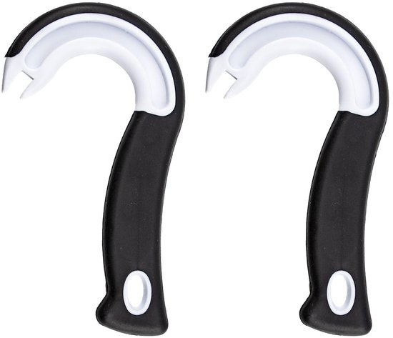 Ouvre Boîtes Crochet J Ouvre-boîte à Crochet En J - Facile à Utiliser, Ergonomique Et Portable Ouvre-boîte Crochet