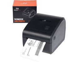PerfectPrint Labelprinter via Ethernet - Printer met USB & Bluetooth Verbinding - Labelmaker - Thermisch + Verzendlabels