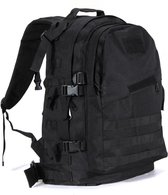 Backpack - Militair Tactisch - Tactical Backpack - Zwart - Wandelrugzak - Rugtas - Rugzak - 55 Liter
