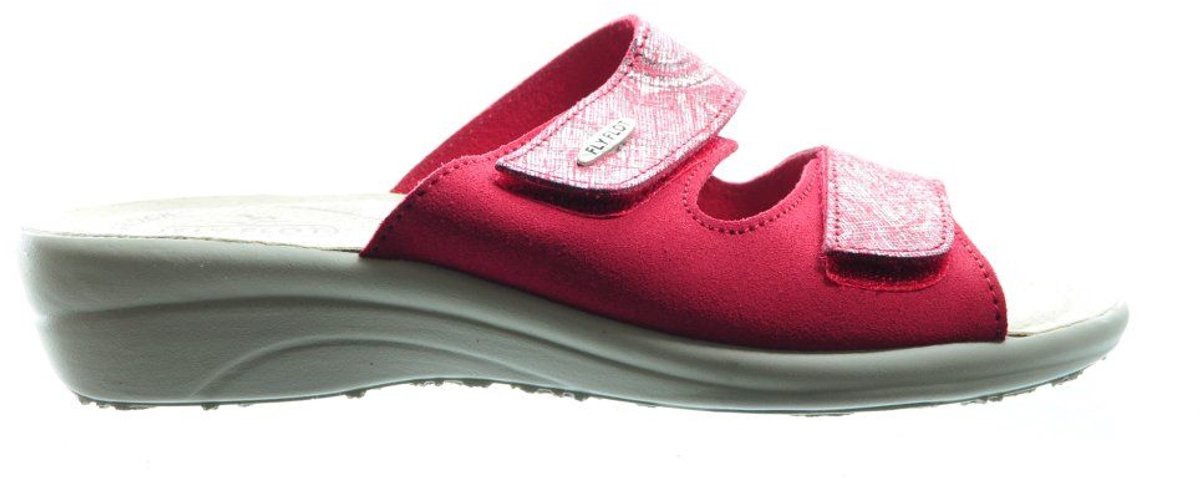 Rode Lederen Slipper maat 42