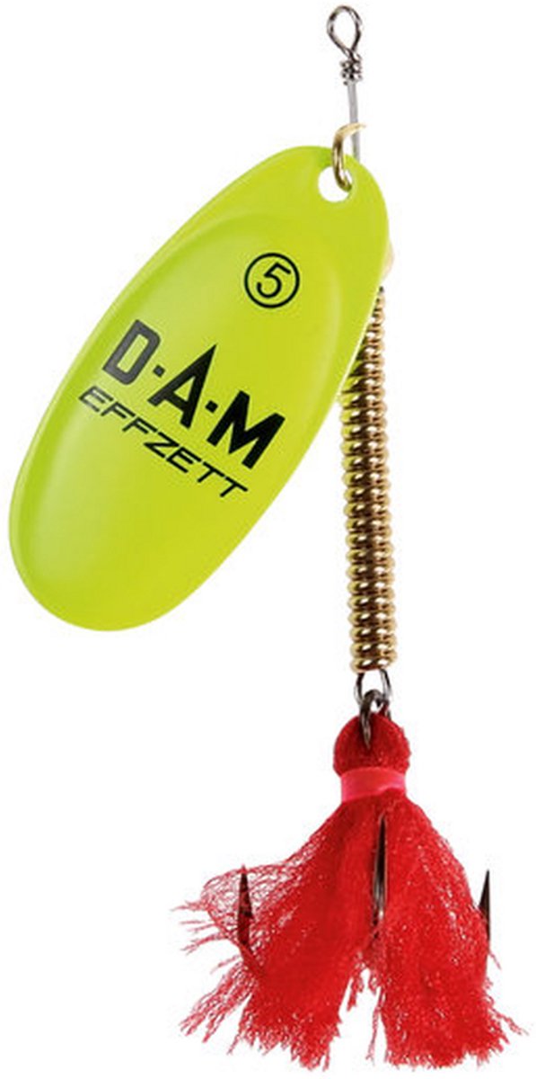 DAM Effzett Shallow Runner -  7.5 cm - fluo yellow — afbeelding 2