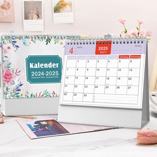 Tischquerkalender 2024 Herlitz Schreibtischkalender 2025 – Praktischer Quer- Kalender Mit Spiralbindung & Wochenübersicht Terminkalender 2025 Spiralbindung