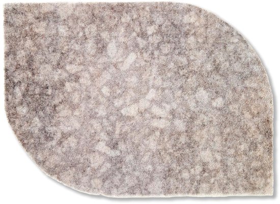 WENKO Sassi, zacht schuimmat, antislip vloermat, veelzijdig te gebruiken als onderhoudsvriendelijke douchemat en vuilafstotende keukenmat, hygiënisch, ademend, op maat te snijden, 50 x 80 cm, kunststof