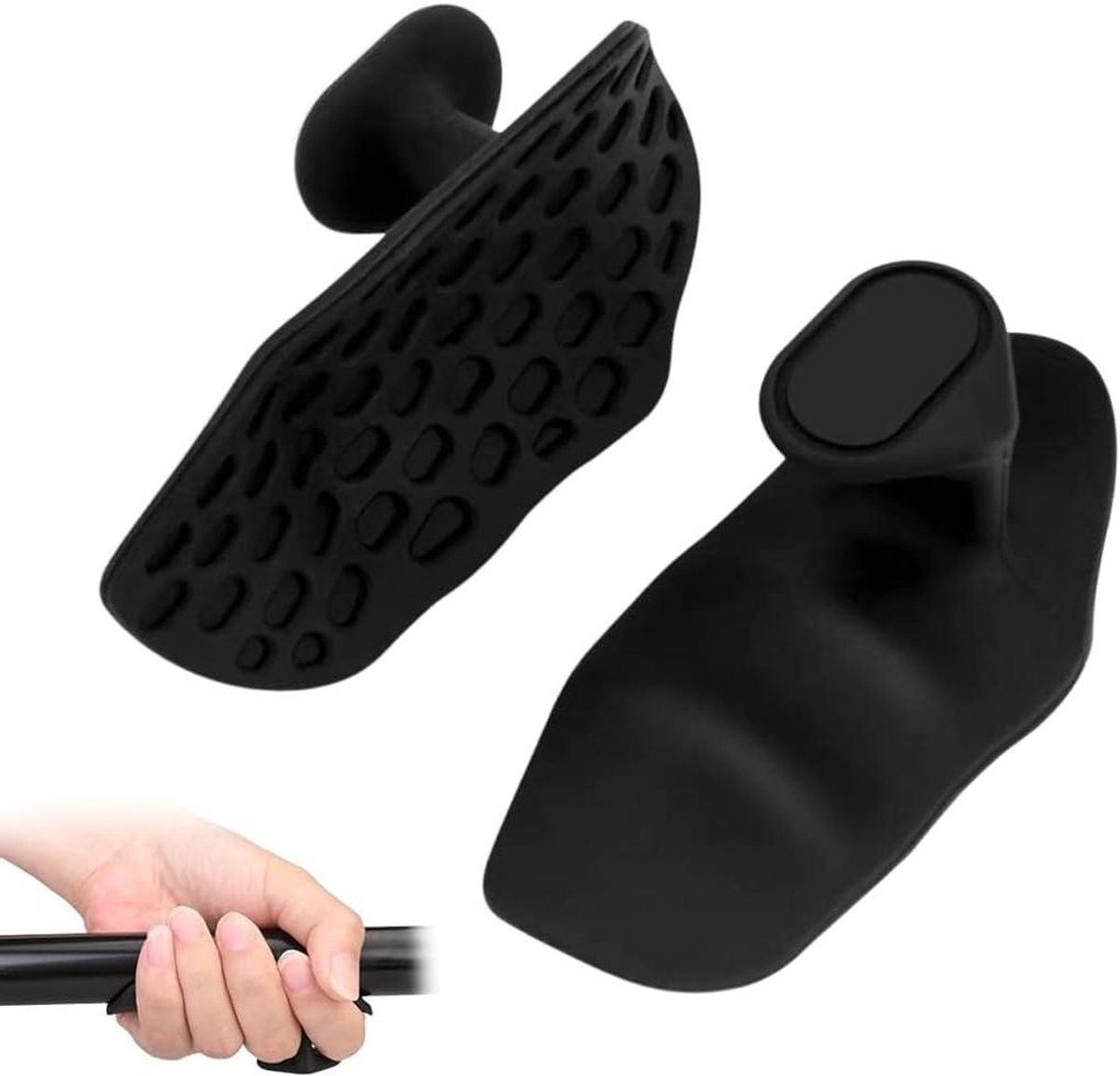 Antislip handgreep fitnesshandschoenen voor dames en heren met tas voor training en gewichtheffen - Comfortabele grip en bescherming