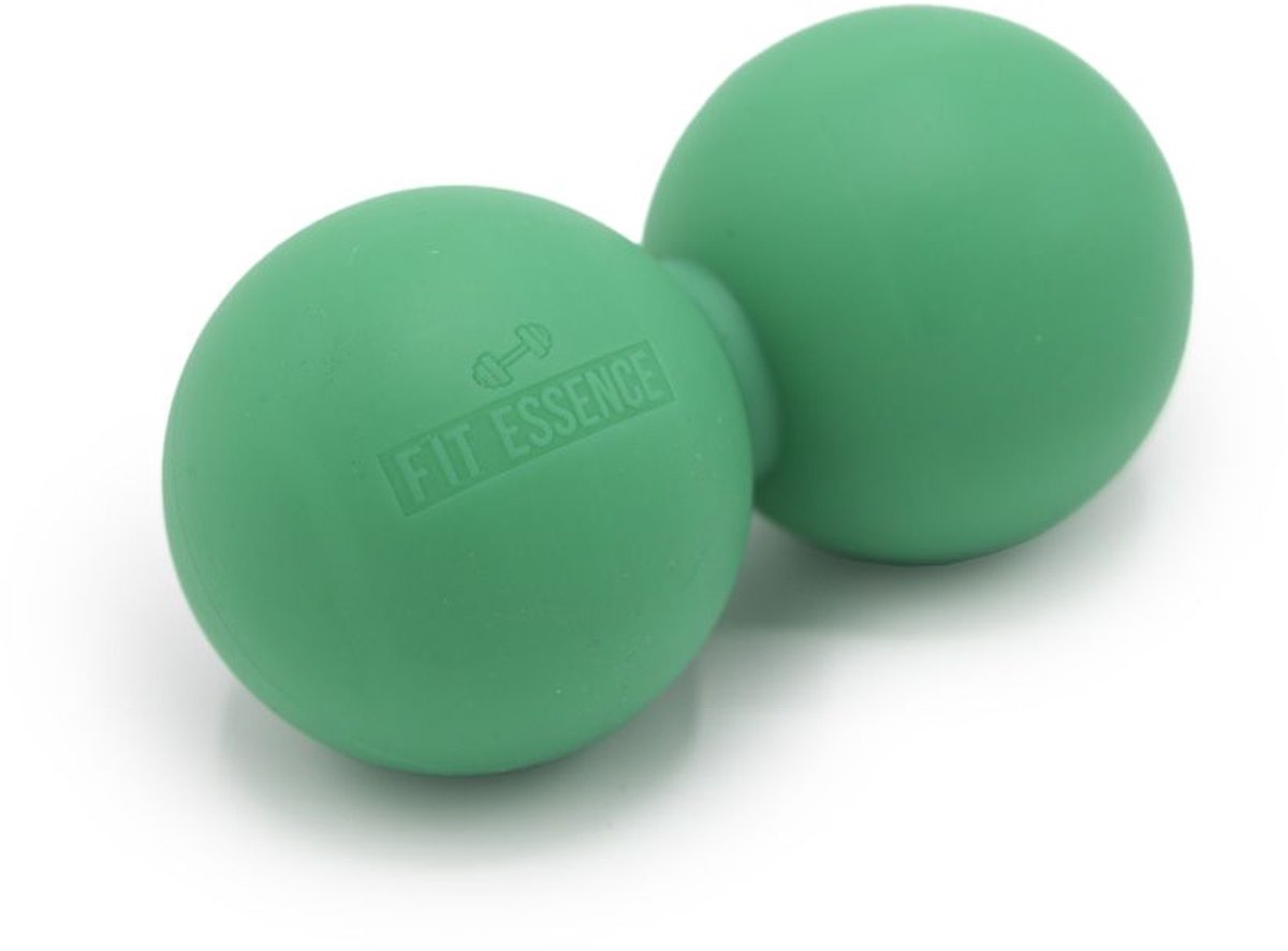 FIT ESSENCE Massage Peanut Ball Green - Massageballen - FIT ESSENCE