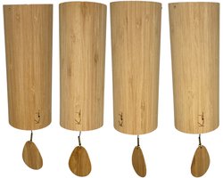 Koshi Chime, set van 4 windgongs, de enige echte!