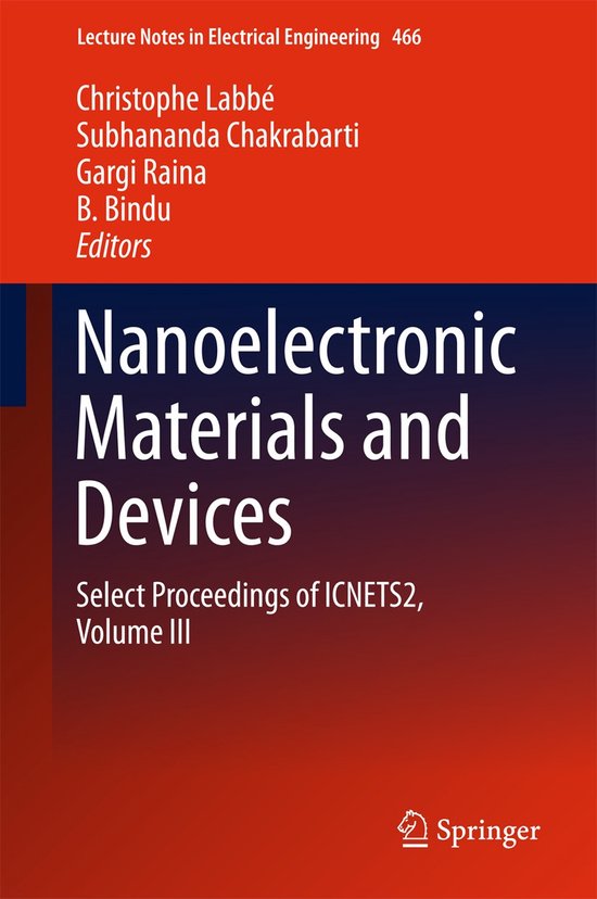 Lecture Notes in Electrical Engineering- Nanoelectronic Mate ... - cover