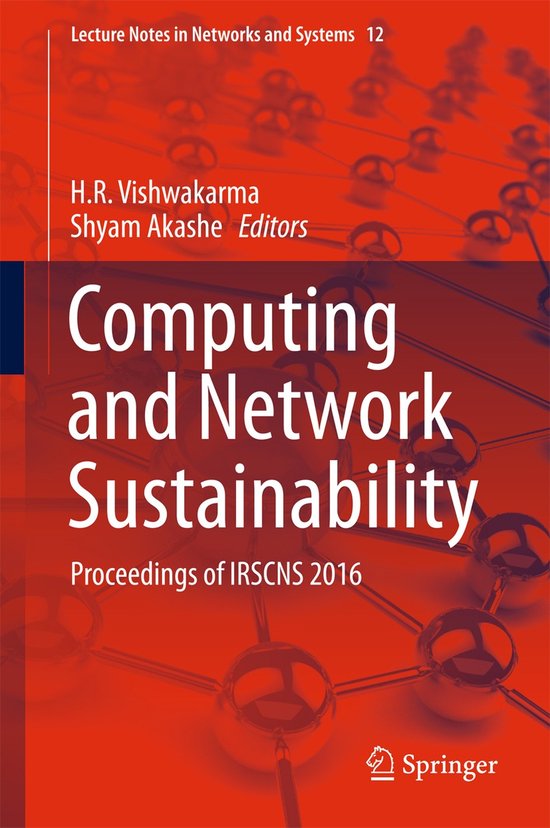 Computing and Network Sustainability - cover