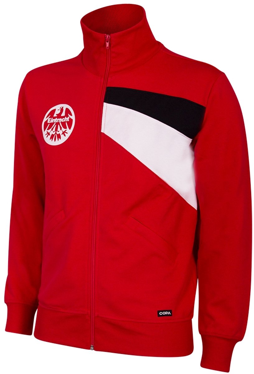 COPA - Eintracht Frankfurt 1988 Retro Voetbalvest - Heren - Rood - L