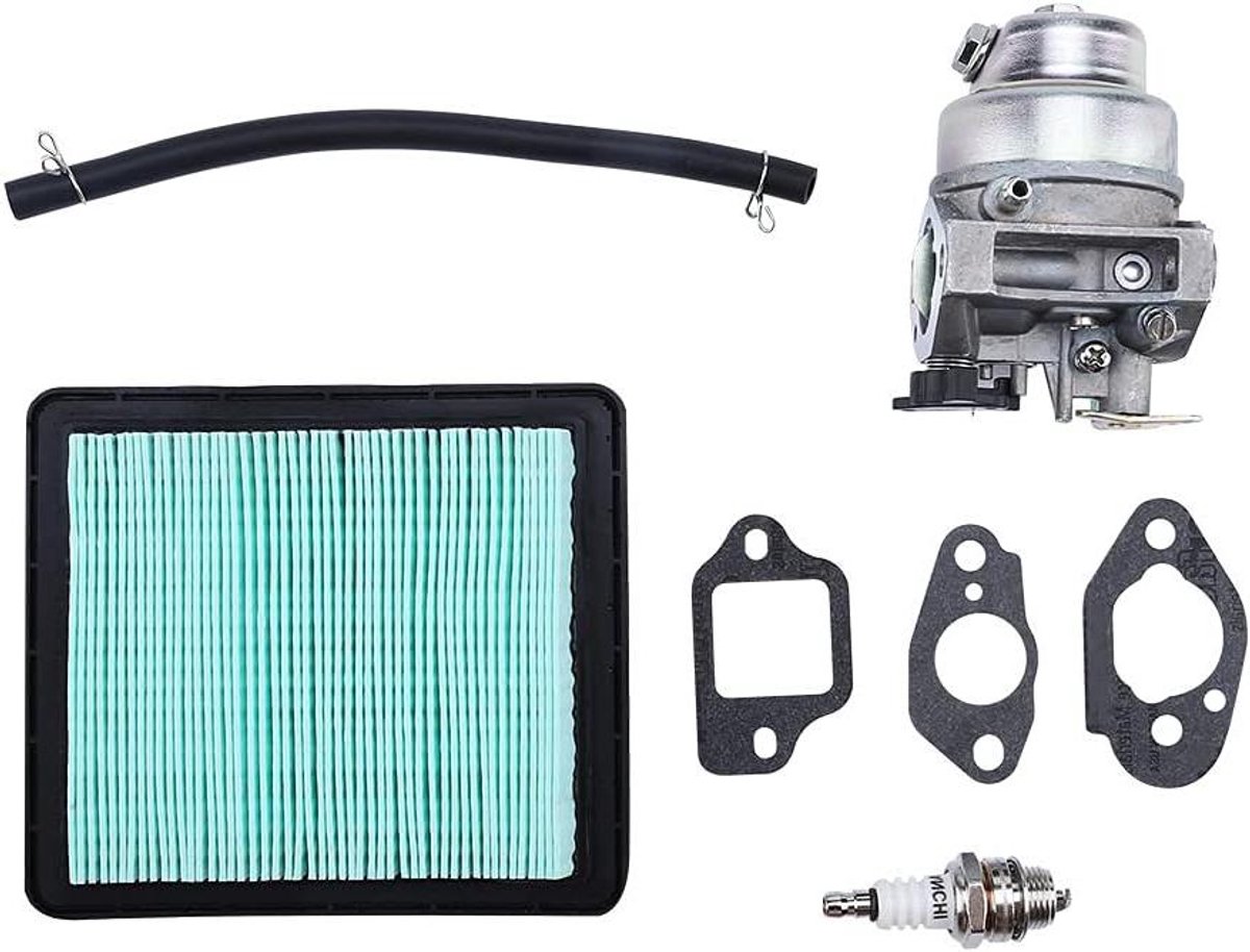 Allecto Plus - Carburateur Onderdelen Kit voor GCV135 GCV160 GC135 GC160 Motor inclusief luchtfilter - HRB216 HRT216 Grasmaaier Accessoires Kit met willekeurige kleur.
