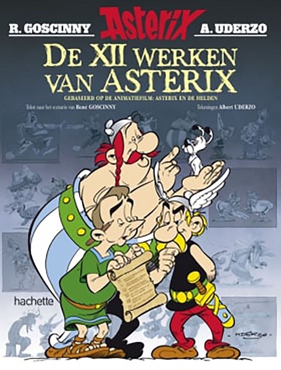 Asterix - De XII werken van Asterix - cover