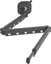Allecto Plus - Opvouwbare Wanddroger met zuignap en sterk draagvermogen - voor binnen en balkon - badkamer wasrek - Longzhou.