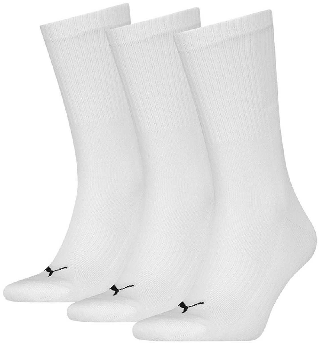 Puma Sportsokken Cushioned New Generation 3 paar Crew sokken Wit