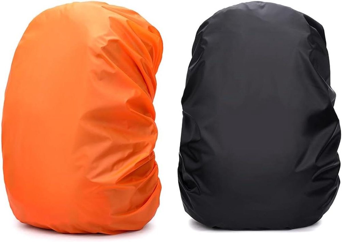 Allecto Plus - Regenhoes 2-Pack Waterdicht voor Backpack - Wandelen Kamperen Fietsen Reizen.