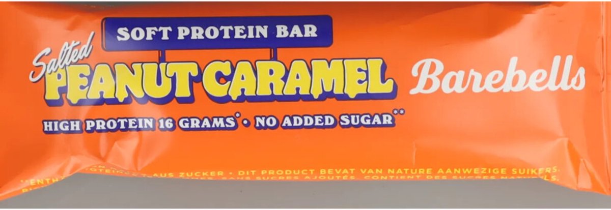 Soft Bars (Salted Peanut Caramel - 12 x 55 gram) - BAREBELLS - Eiwitrepen - Energierepen - Sportvoeding