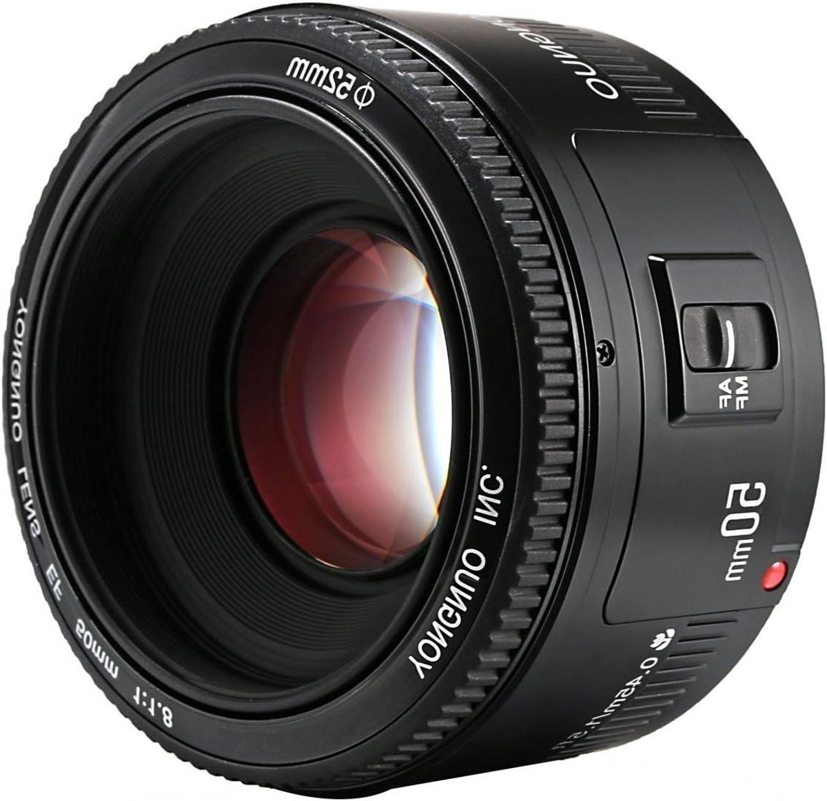 Allecto Plus - 50mm Lens met Autofocus voor Canon Camera + Diffuser - Professionele Fotografie Accessoire met Scherpe Beelden