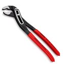 Knipex Alligator waterpomptang met rode handvatten.