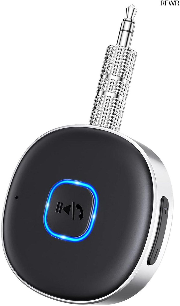 RFWR® Bluetooth Ontvanger 5.0 voor Draadloos Muziekstreamen en Handsfree Bellen