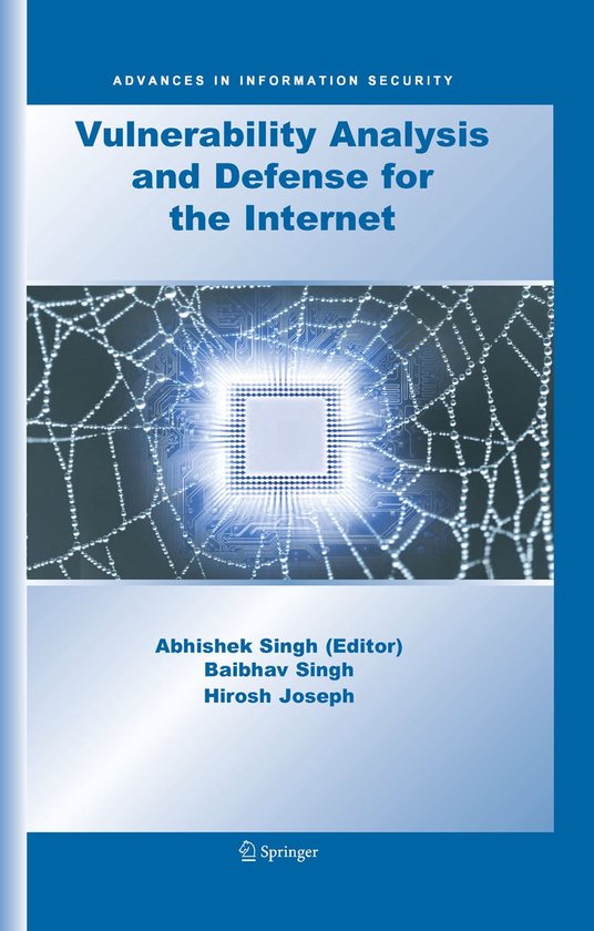 Vulnerability Analysis and Defense for the Internet - cover