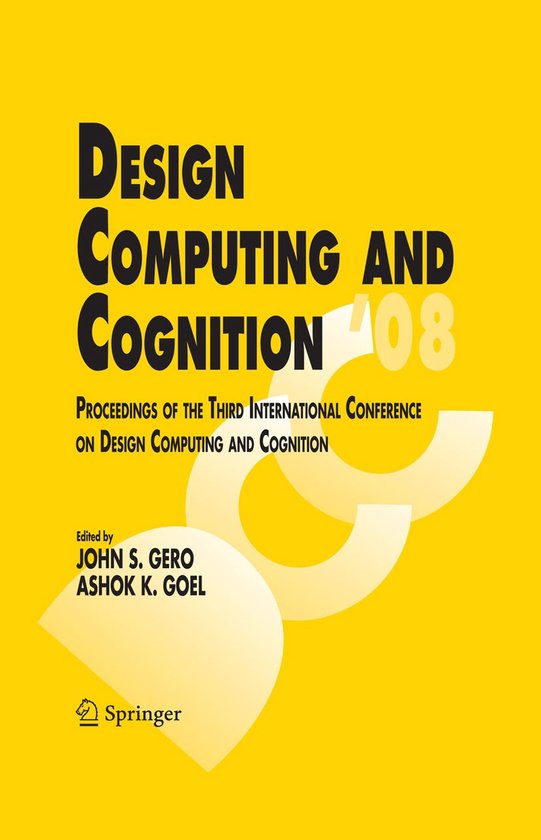 Design Computing and Cognition '08 - cover